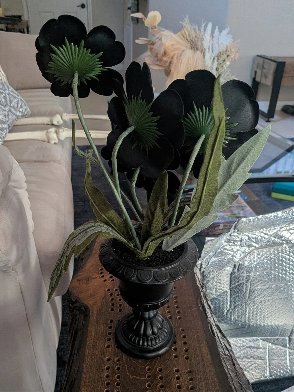 Target Ghoulish Garden Peeping Poppies Halloween Decor